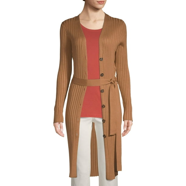 time and tru button front maxi