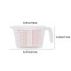 thumbnail image 3 of XWSHYW Almacenamiento y Organización de La Cocina. Taza Medidora de Plástico Transparente Contaza Graduada para Uso Doméstico, Alta Temperatura, para Cocina, Horneado, Ml, 3 of 6
