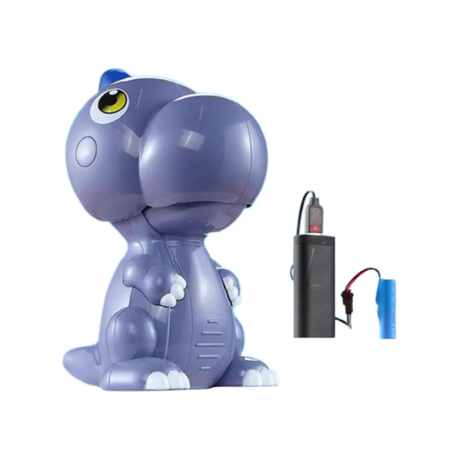 Rechargeable Cute Dinosaur Electric Bubble Blowing Machine Dinosaur