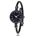 thumbnail image 4 of Reloj de pulsera de moda Reloj de joyería para mujer Reloj de pulsera sencillo con esfera pequeña y combinable para niñas, 4 of 5