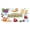 DP-2003, variant on HILOGEL Backdrop Photo Cartoon Jungle Child Family Poster Photography Background for Bedroom Desk Birthday Party Festival