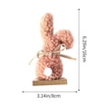 thumbnail image 3 of Decoraciones de Pascua, adornos de Pascua, regalos de Pascua, nueva decoración de Pascua de primavera, adorno de conejito de madera, decoración de mesa para patio, decoraciones navideñas, conejito de, 3 of 6