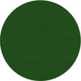thumbnail image 1 of Ahgly Company Tapis Rond Lavable en Machine Intérieur Transitionnel Vert, 4 Pieds Rond, 1 of 7