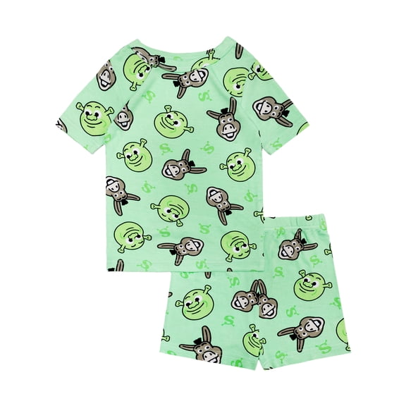Character Toddler Viscose Tee and Short Sets Pajama Set, 2-Piece, Sizes 12M-5T
