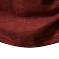 thumbnail image 6 of Lovskoo Mens Casual Henley Shirts V Neck Short Sleeve Trendy Casual Solid Color Slim T Shirt Tops Blouse Vacation Beach Summer Tops Burgundy, 6 of 9
