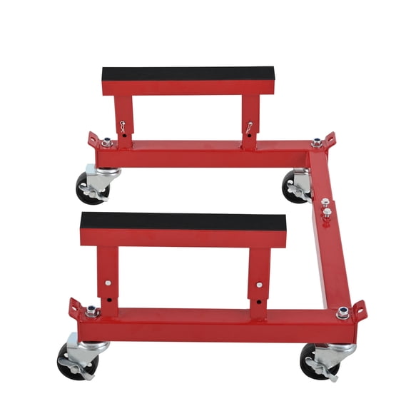 CQSXDA ATV Motorcycle Engine Cradle Dolly - Engine Stand for Motorcycle Maintenance Needs