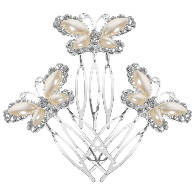 AURARMLET 3Ud Peine Para Novia Con Rhinestone Decorativo Para Y Estilo Chic