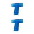 thumbnail image 3 of Transemion Drinking Snorkel Beverage Straw Stainless for Bar Party Entertainment Connector blue 2Set, 3 of 6