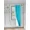 Aqua Blue, variant on Gorgeous Home Linen Burgundy 1-Piece Solid Blackout Grommet-Top Window Curtain Panel 37" W X 108" L
