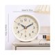 thumbnail image 2 of Reloj despertador analógico redondo con pilas for sala de estar, cocina, dormitorio, oficina, escuela, dormitorio, mesita de noche, despertador, 2 of 5