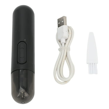 Rechargeable Electric Nose Hair Trimmer with LCD Digital Display and USB Charging for Men - Portable and Easy to Use Removal Tool