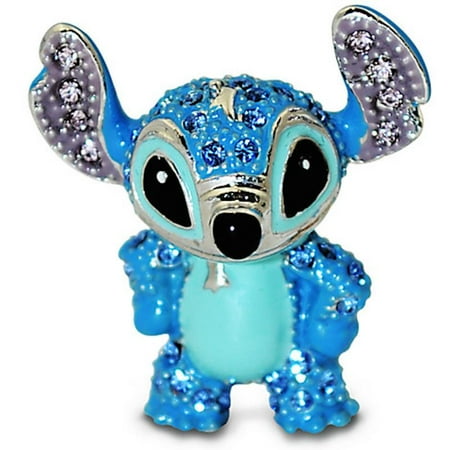 - Disney Parks Stitch Figurine by Arribas Swarovski Jeweled Mini New with Box