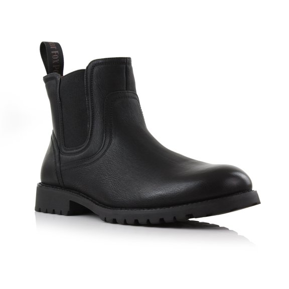 Polar Fox Duncan MPX806050 Rambler Style Western Chelsea Boots, in Black, Men's Size 6.5