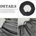 thumbnail image 4 of Spare Tire Covers for Trailers Black Bass Weatherproof Dust-Proof Universal Fit for Trailer RV SUV Truck Camper Travel Boat Trailer, 4 of 9