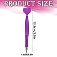 thumbnail image 3 of 1ml Heart Shaped Retractable Ballpoint Pen Multi Color Cute Plastic Gel Pen Student Stationery Writing Pen (9 Colors), Heart Shaped Retractable Ballpoint Pen, Cute Plastic Gel Pen 1PC, 3 of 5