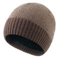 thumbnail image 2 of Yuanlong Womens Beanie Hat Lined Rib Knit Warm Winter Skull Cap Soft Thermal Outdoor Ski Running Daily Headwear, 2 of 5