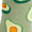 Avocado & Chili Peppers (2-PACK), variant on Men's Avocado & Hot Sauce Chili Peppers Novelty Dress Socks Food 2-Pair Set