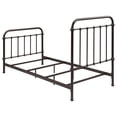 thumbnail image 6 of Livingston Twin Panel Metal Bed Dark Bronze, 6 of 9