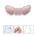 thumbnail image 3 of Kayannuo 2 Pairs Butterfly Protector Abreast Heel Pads for Loose Shoes Big Inserts Heel, 3 of 4