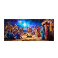 thumbnail image 1 of Bannière de Garage Bannière de Noël Bleue Personnalité, 1 of 3