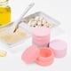 thumbnail image 4 of 4 frascos de viaje de silicona, organizador portátil de pastillas, contenedores de crema, botellas de viaje, contenedor de cosméticos para almacenamiento de maquillaje, loción medicinal., 4 of 6