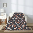 thumbnail image 2 of Sikiie Funny Dogs Cozy Flannel Fleece Throw Blanket: Lightweight & Thick for All Seasons - Perfect for Women, Men, & Kids"50"x40", 2 of 6