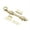 Gold, variant on Richelieu 39208-V 8" Long Solid Brass Surface Bolt - Bronze
