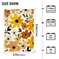 thumbnail image 2 of FORMRS 1-Subject Spiral Notebook 8" x 5" College Ruled 60 Refillable Sheet A5 Hard Cover, Yellow Flowers, 2 of 7
