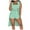 Green, variant on Wyzesi Compression Shorts Suit for Women Maternity Women Fashion Casual Stretchy Wear 2025 Solid Color 3 Piece Pants Set Ladies Ribbed Casual Sleeveless Coat Vest and Shorts Suits