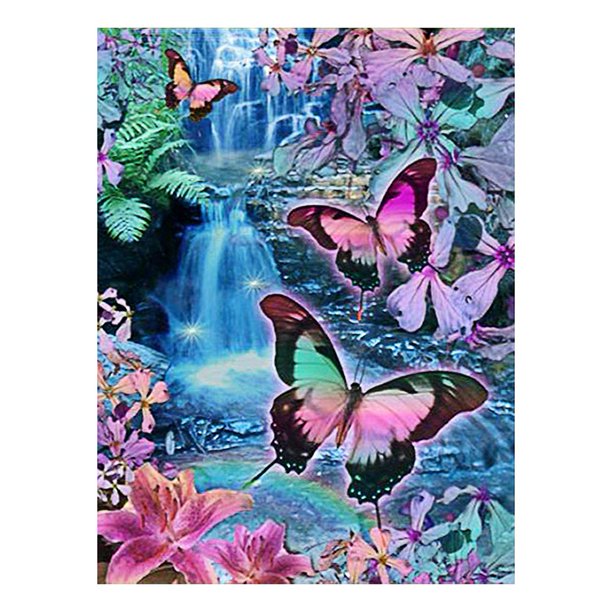 5D bricolaje completo taladro diamante pintura mariposa punto de cruz bordado Kit Tmvgtek decoración de arte en el hogar