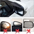 thumbnail image 4 of 2 Pcs Mirror Rain Visor Smoke Guard  Carbon Fiber Texture Rear View Side Mirror Rain Eyebrow View Mirror Visor Guard for Most Car, 4 of 6