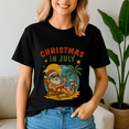 thumbnail image 2 of Santa Beach Christmas In July Shirt, Christmas Tshirt, Summer Vacation Tshirts, Santa Beach Shirt, Santa Summer Tee, Christmas In Summer, Xmas In July Gift, Xmas Summer, Summer Vibes, 2 of 5