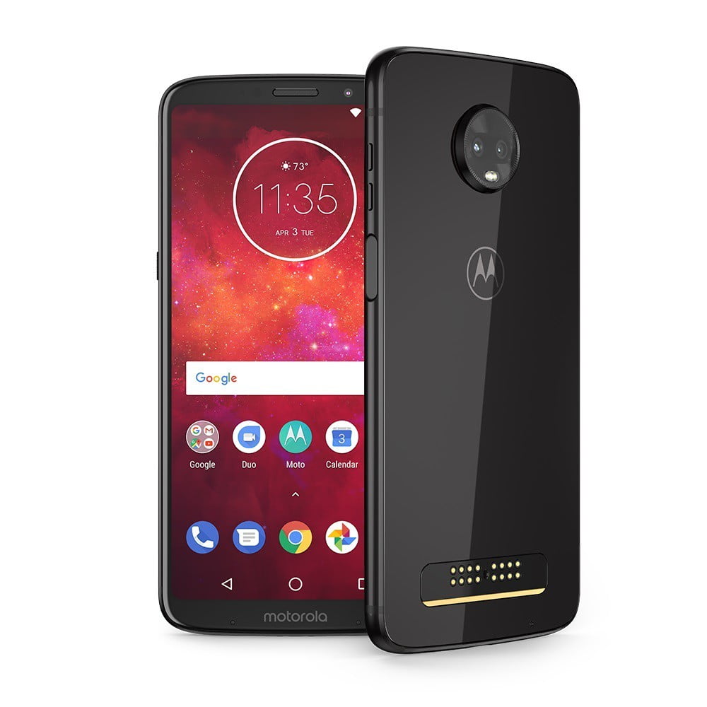 Refurbished Motorola XT1929-4 Moto Z3 Play 64GB Unlocked Smartphone ...