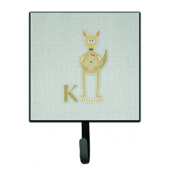 Alphabet K for Kangaroo Leash or Key Holder