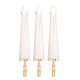 thumbnail image 1 of 60cm White Paper Parasol Wedding, Party Favors DIY Bamboo Umbrella, 1 of 5