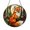 Acrylic 3.5 Inch, variant on Fox Theme Fantasy Stained Glass Window Hanging, Decorative Woodland Glass Suncatcher Art for Bright Home Window Decor