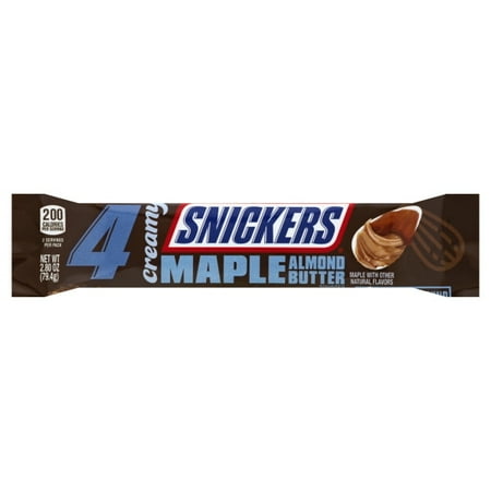 Mars Inc Snickers Creamy Maple Almond Share Size