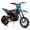 bleu, variante sur Yiwa Moto Tout-Terrain Électrique 24V pour Enfants, Moteur 250W Vitesse Rapide 13.6MPH Moto hors Route, Siège en Cuir, Accélérateur à Poignée Tournante, Suspension en Métal, Pneus Gonflés à l'Air pour Jouet de Conduite pour Enfants