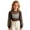 Black-A3Ic, variant on Vdoaml Girls Polka Dot Mesh Long Sleeve Crop Top Kids Sheer Dirndl Blouse Children Cute Layered Party Outfit 11-12 Years Black