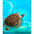 thumbnail image 2 of CafePress - Cute Sea Turtles - Sherpa Fleece Throw Blanket 60" x 50", 2 of 5