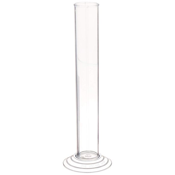Hydrometer test jar 10 " plastic