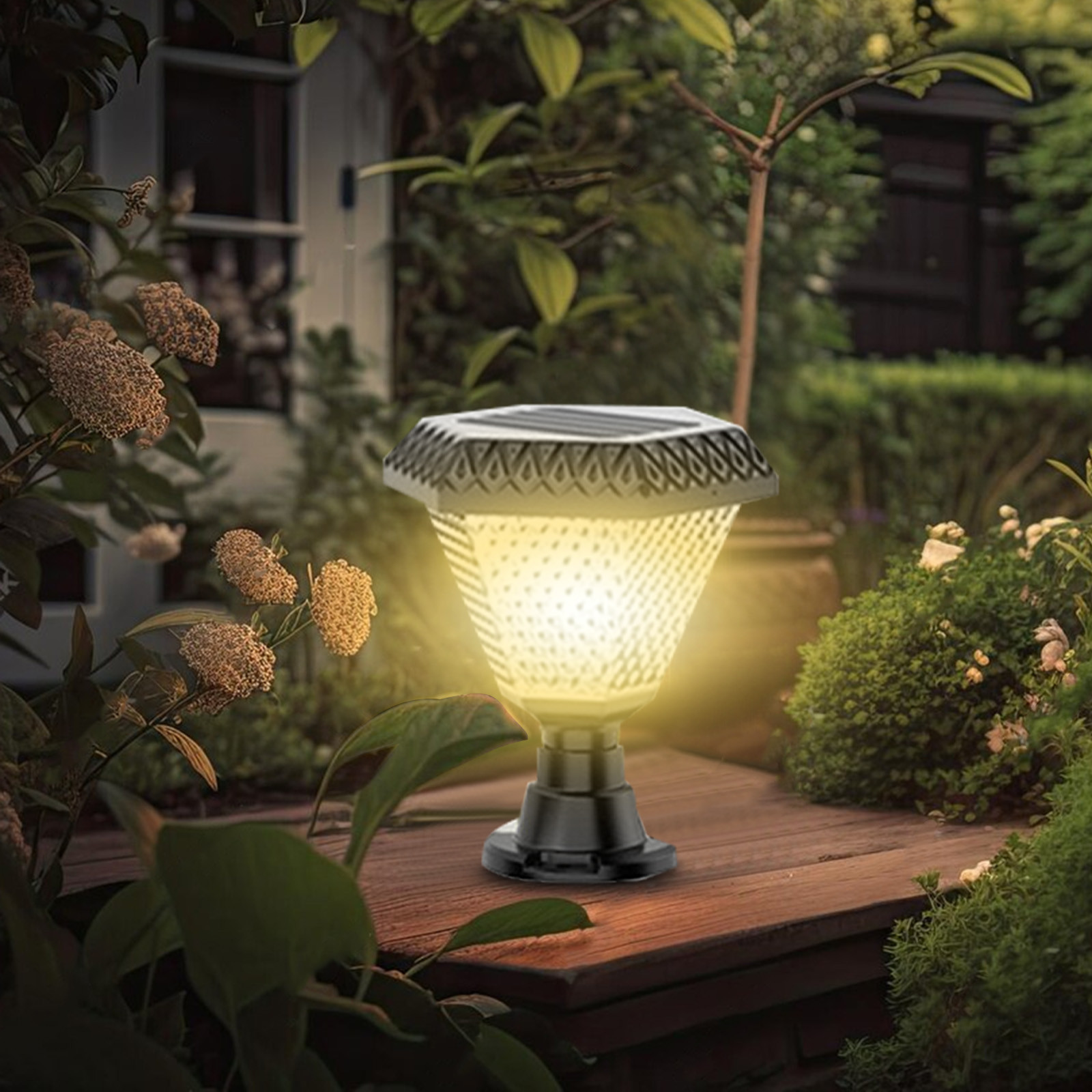 XOAIHY Solar Ground Lights 2024 – Waterproof LED Solar Garden Lights ...