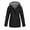 34# Black, variant on DENGDENG Women's Raincoats Plus Size Lightweight Windbreaker Rain Jackets Hooded Long Waterproof Outdoor Active Wear Rain Coats with Hood Gray XXL