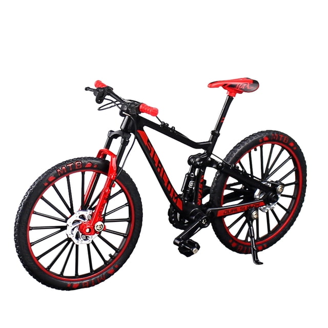 IROINID Mini Alloy Racing Bicycle Toy Mini Mountain Bike For Vehicle Home Decoration