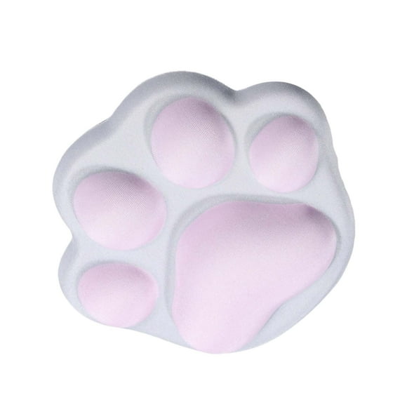 Soft Silicone Cat Paw Mouse Pad With Gel Wrist Support, Ergonomic Computer Mouse Mat, Cute Desk Accessory, Reduces Wrist Strain, Compact Portable Design For Home Or Office Use