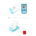 thumbnail image 7 of Stamp Puncher 1.5x1.5inch Large Square Postage Stamp Punch |Stamp Hole Puncher| Scalloped Rectangle Lever Action Paper Punches for Crafting Scrapbooking DIY Card Making Arts Crafts Supplies, 7 of 7