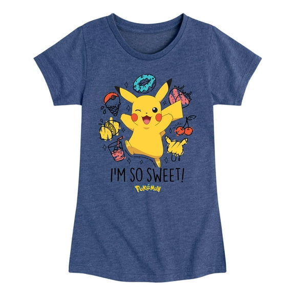 Pokémon - I'm So Sweet - Youth Girls Short Sleeve Graphic T-Shirt