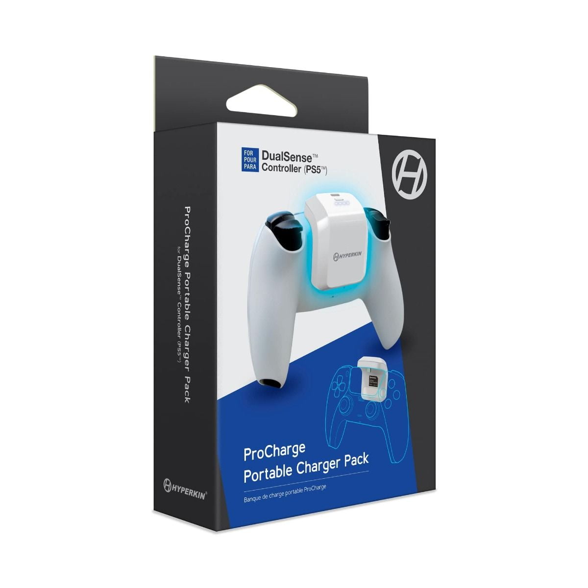 Hyperkin M07486 Portable Battery Charger Pack For DualSense / PS5