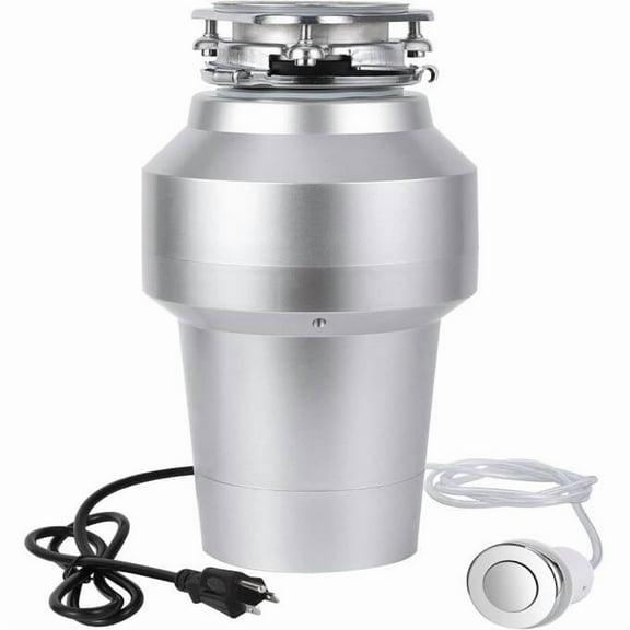 ChaoLink 3-4HP Garbage Disposal, 560W Food Garbage Disposals, 0.75HP Continuous Feed Food Waste Disposer With 14 Inch Cord, 4200r-Min Food Waste Grinding SystemAir switch