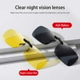 thumbnail image 4 of Night Vision Anti Glare Polarized Clip On Driving Glasses Lens! Sunglasses J3B5, 4 of 9